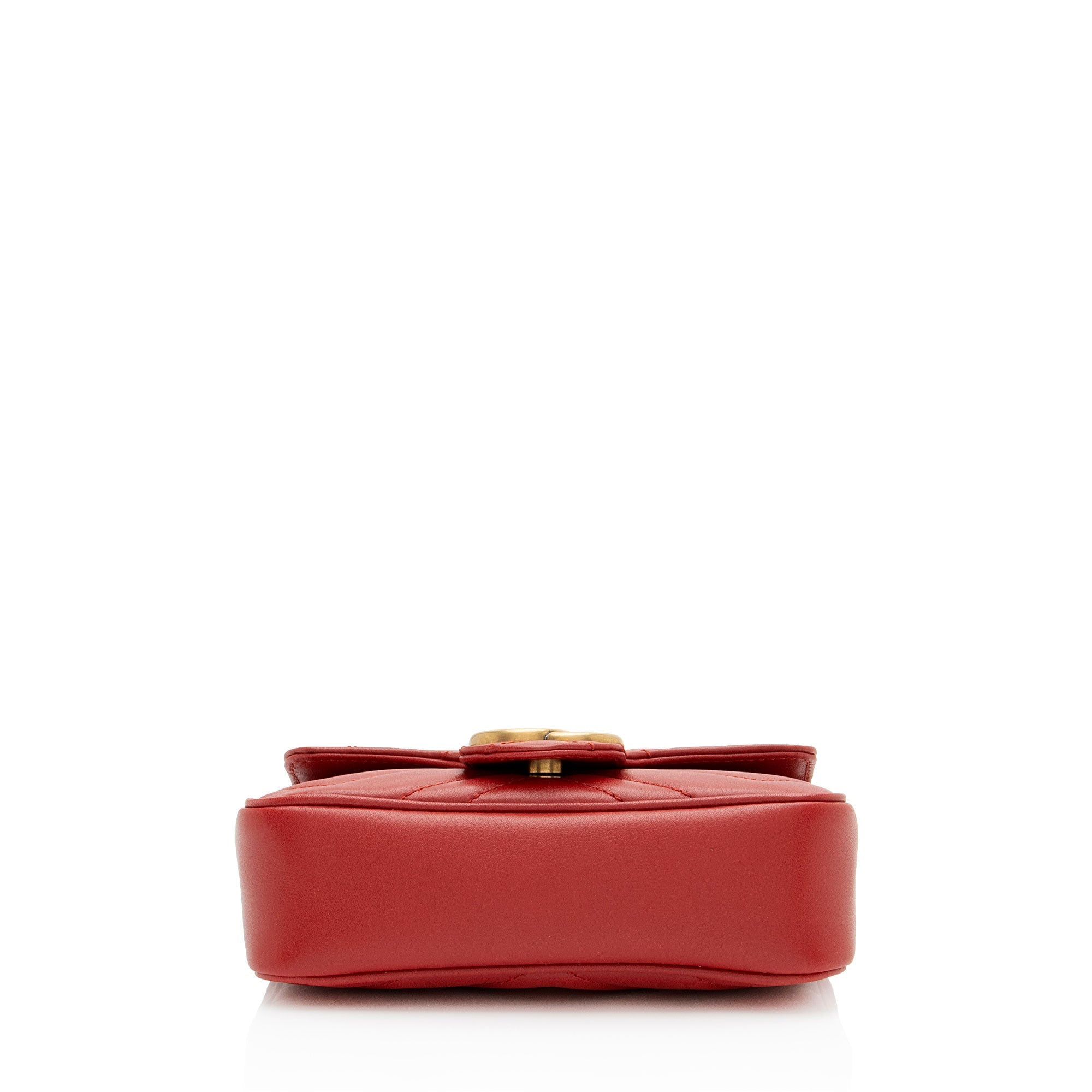 Gucci Matelasse Leather GG Marmont Mini Flap Bag