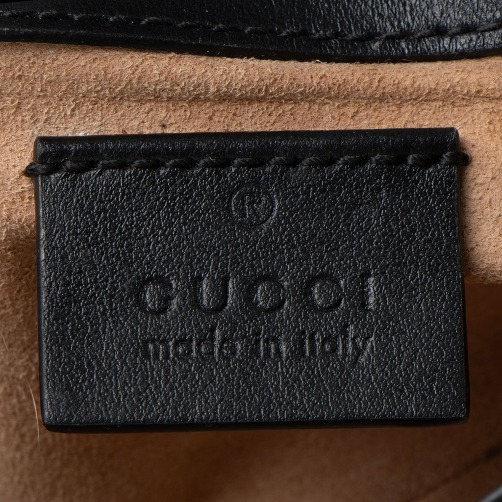 Gucci Matelasse Leather GG Marmont Mini Flap Bag