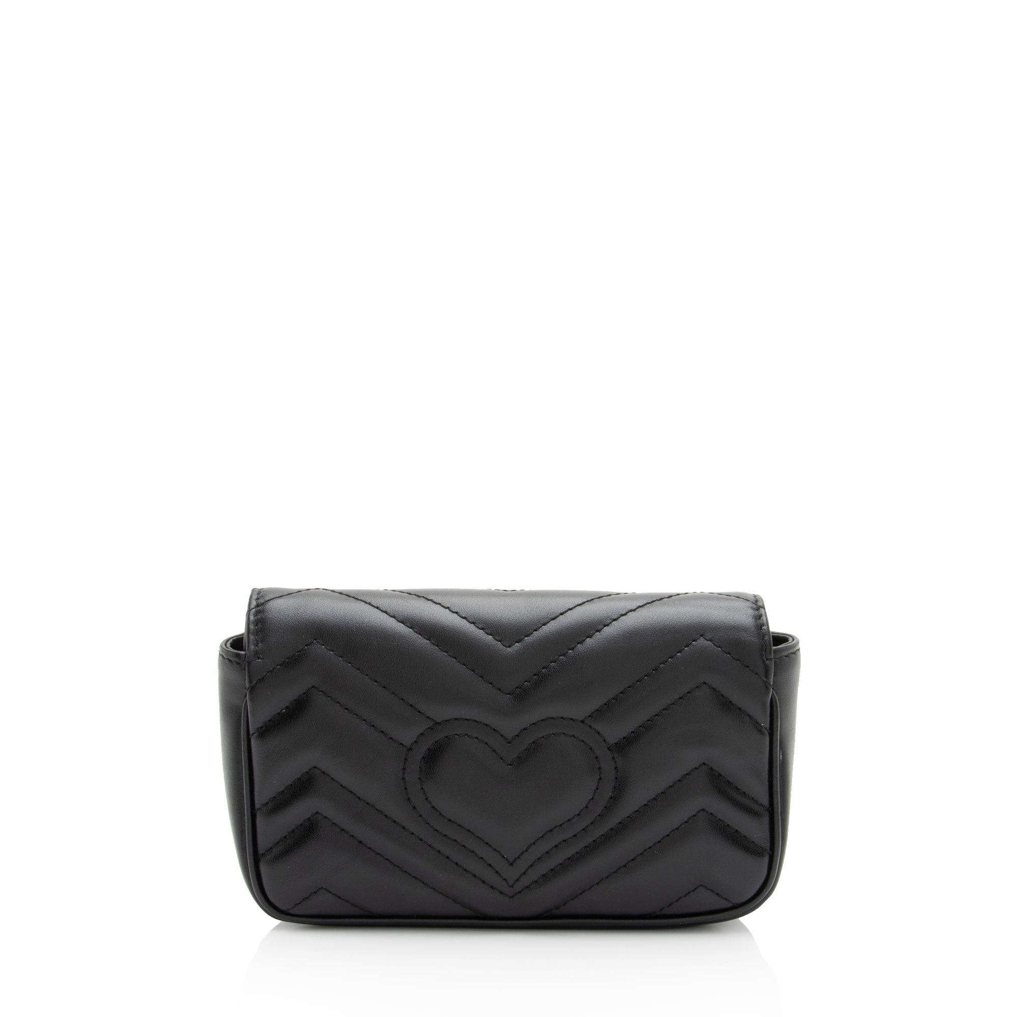 Gucci Matelasse Leather GG Marmont Mini Flap Bag