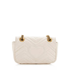 Gucci Matelasse Leather GG Marmont Mini Shoulder Bag (SHF-20163)