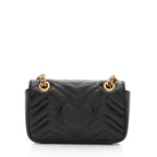 Gucci Matelasse Leather GG Marmont Mini Shoulder Bag (SHF-iWJZlj)