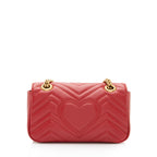 Gucci Matelasse Leather GG Marmont Mini Flap Bag (SHF-w2Ucq0)