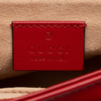 Gucci Matelasse Leather GG Marmont Mini Top Handle (SHF-JQUu1n)