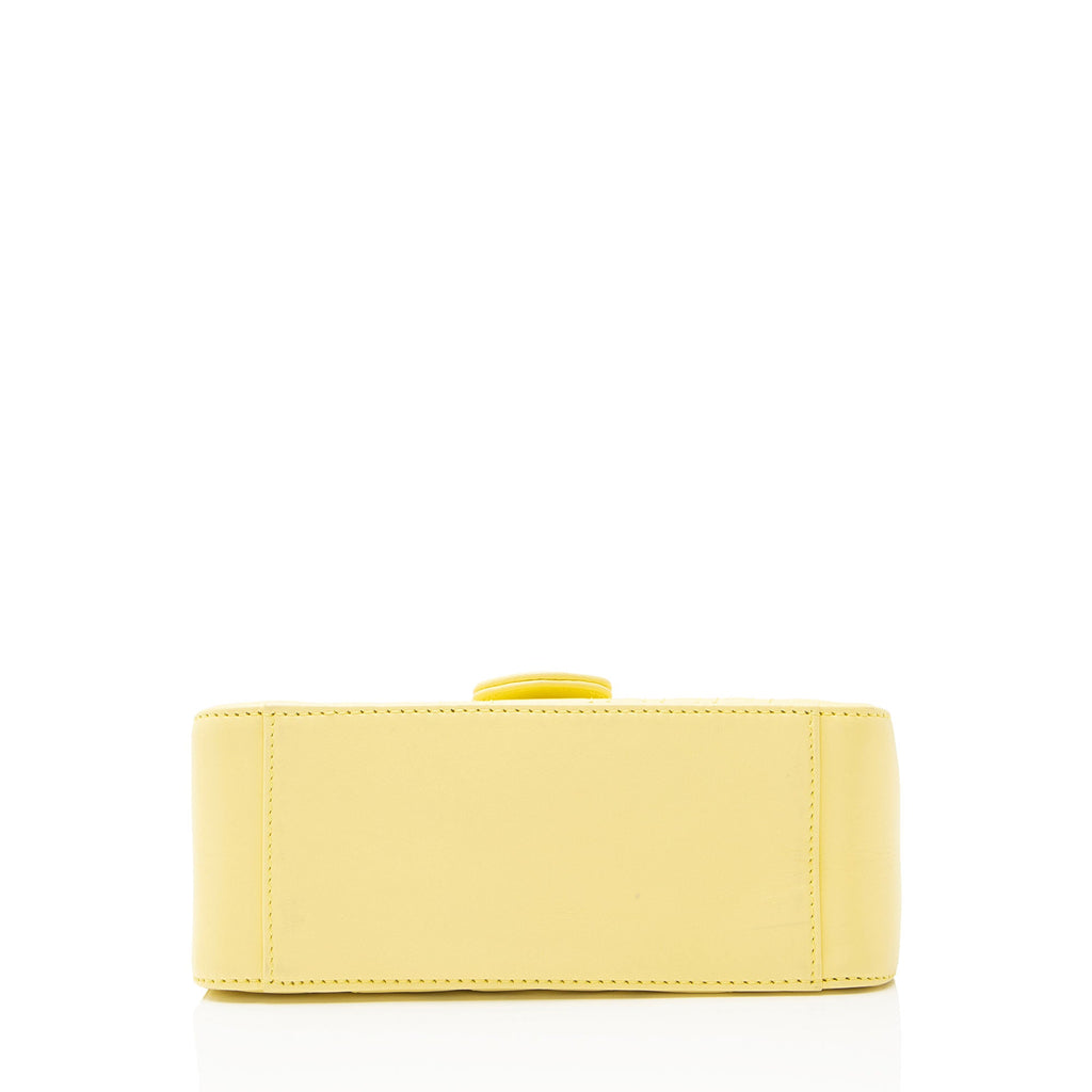Gucci Matelasse Leather GG Marmont Mini Top Handle