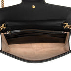 Gucci Matelasse Leather GG Marmont Mini Wallet on Chain Bag (SHF-zSUheQ)