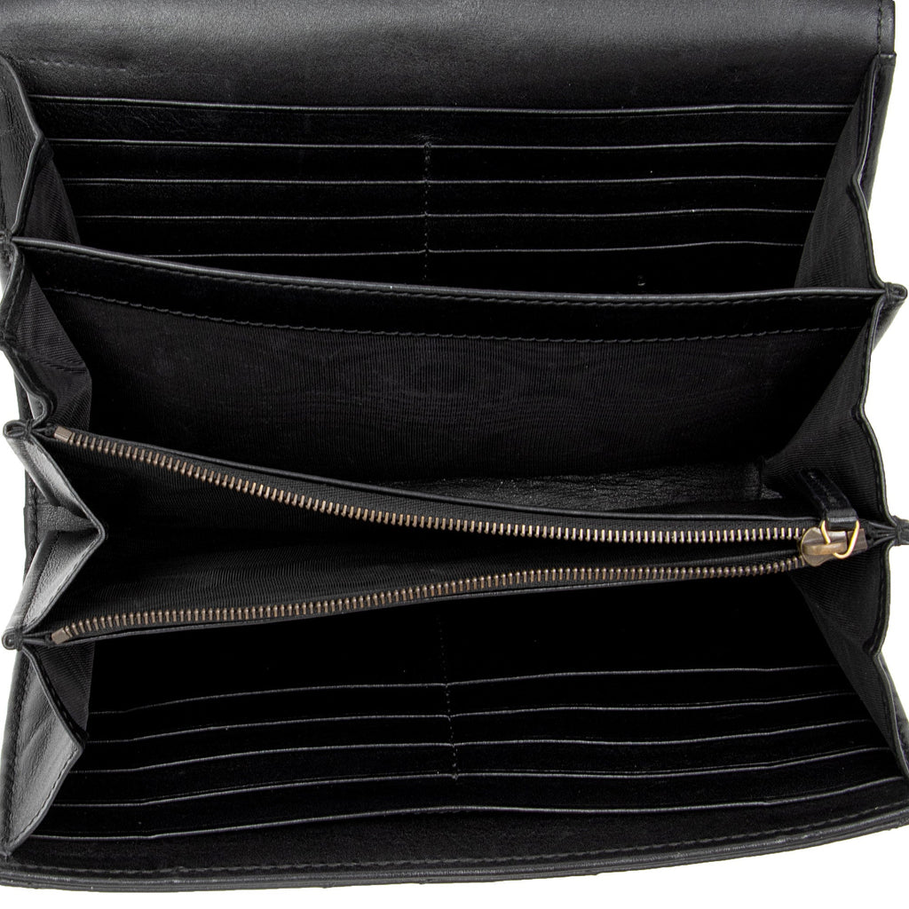 Gucci Matelasse Leather GG Marmont Mini Wallet on Chain Bag (SHF-0WR0OD)