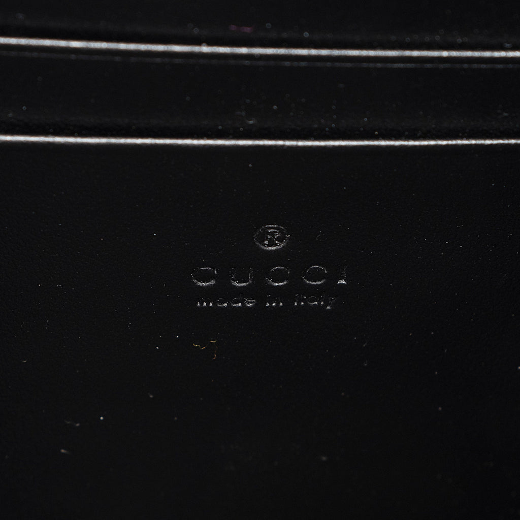 Gucci Matelasse Leather GG Marmont Mini Wallet on Chain (SHF-iDhqds)