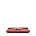 Gucci Matelasse Leather GG Marmont Mini Wallet on Chain