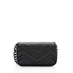 Gucci Matelasse Leather GG Marmont Monochrome Belt Bag (SHF-2itioi)