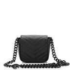 Gucci Matelasse Leather GG Marmont Monochrome Square Chain Belt Bag