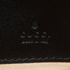 Gucci Matelasse Leather GG Marmont Monochrome Square Chain Belt Bag