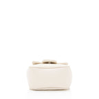 Gucci Matelasse Leather GG Marmont Monochrome Square Chain Belt Bag