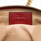 Gucci Diagonal Matelasse Leather GG Marmont Rectangular Mini Shoulder Bag