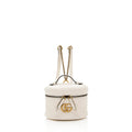 Gucci Matelasse Leather GG Marmont Round Mini Backpack (SHF-19850)
