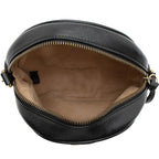 Gucci Matelasse Leather GG Marmont Round Mini Shoulder Bag (SHF-zohuy0)