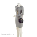 Gucci Matelasse Leather GG Marmont Round Mini Shoulder Bag (SHF-zohuy0)