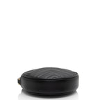 Gucci Matelasse Leather GG Marmont Round Wristlet (SHF-Zt6z5J)
