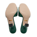 Gucci Matelasse Leather GG Marmont Slides - Size 5 / 35
