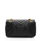 Gucci Matelasse Leather GG Marmont Small Bag (SHF-2mFLX9)