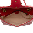 Gucci Matelasse Leather GG Marmont Small Bag (SHF-ijRyek)