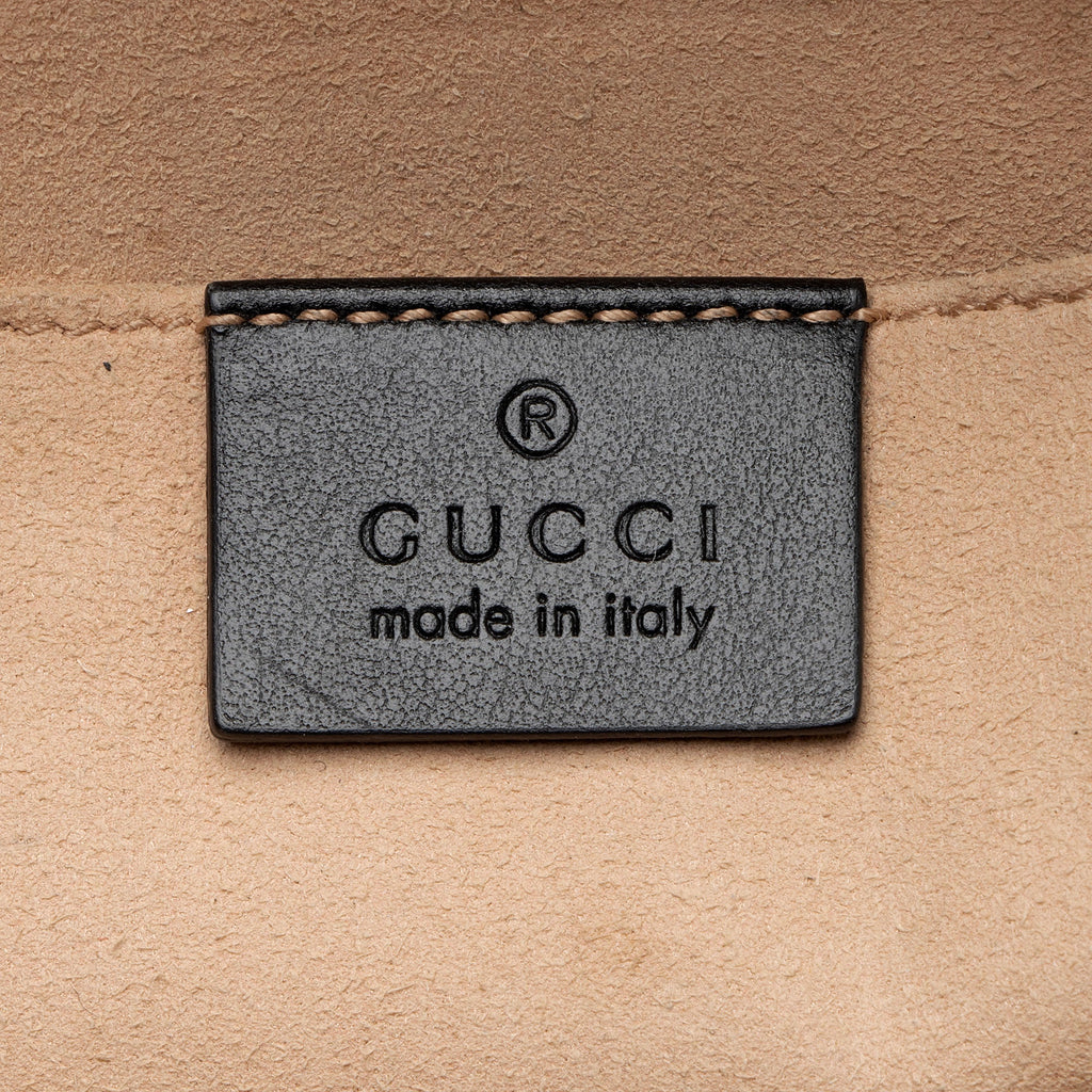 Gucci Matelasse Leather GG Marmont Small Camera Bag