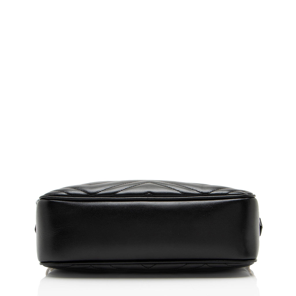 Gucci Matelasse Leather GG Marmont Small Camera Bag
