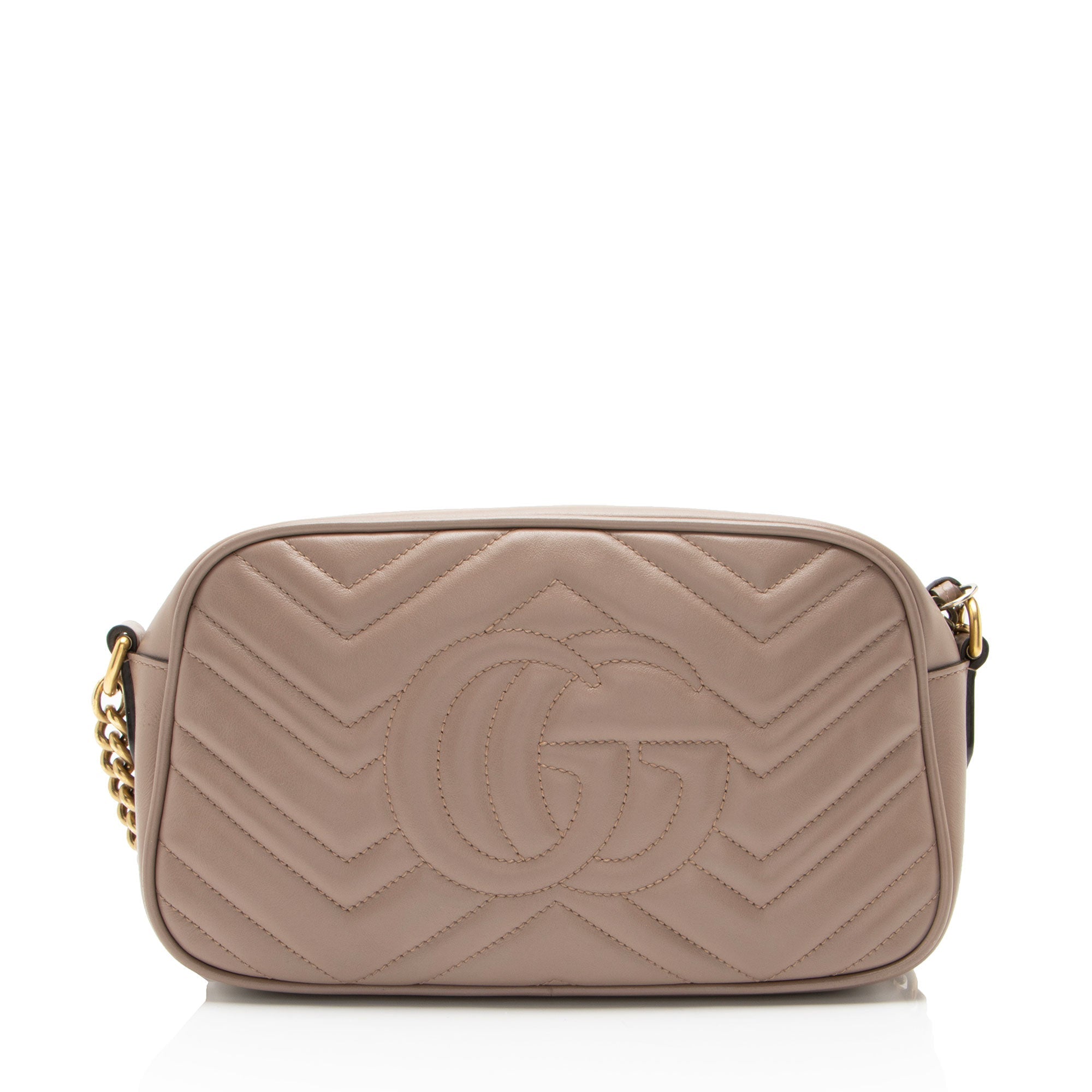 Gucci Matelasse Leather GG Marmont Small Camera Bag