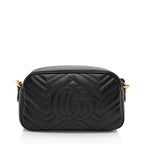Gucci Matelasse Leather GG Marmont Small Camera Bag