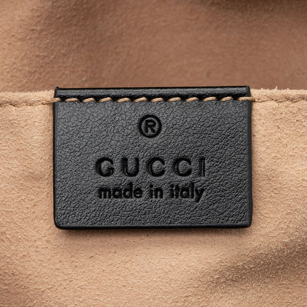 Gucci Matelasse Leather GG Marmont Small Camera Bag