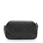 Gucci Matelasse Leather GG Marmont Small Camera Bag
