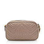Gucci Matelasse Leather GG Marmont Small Camera Bag