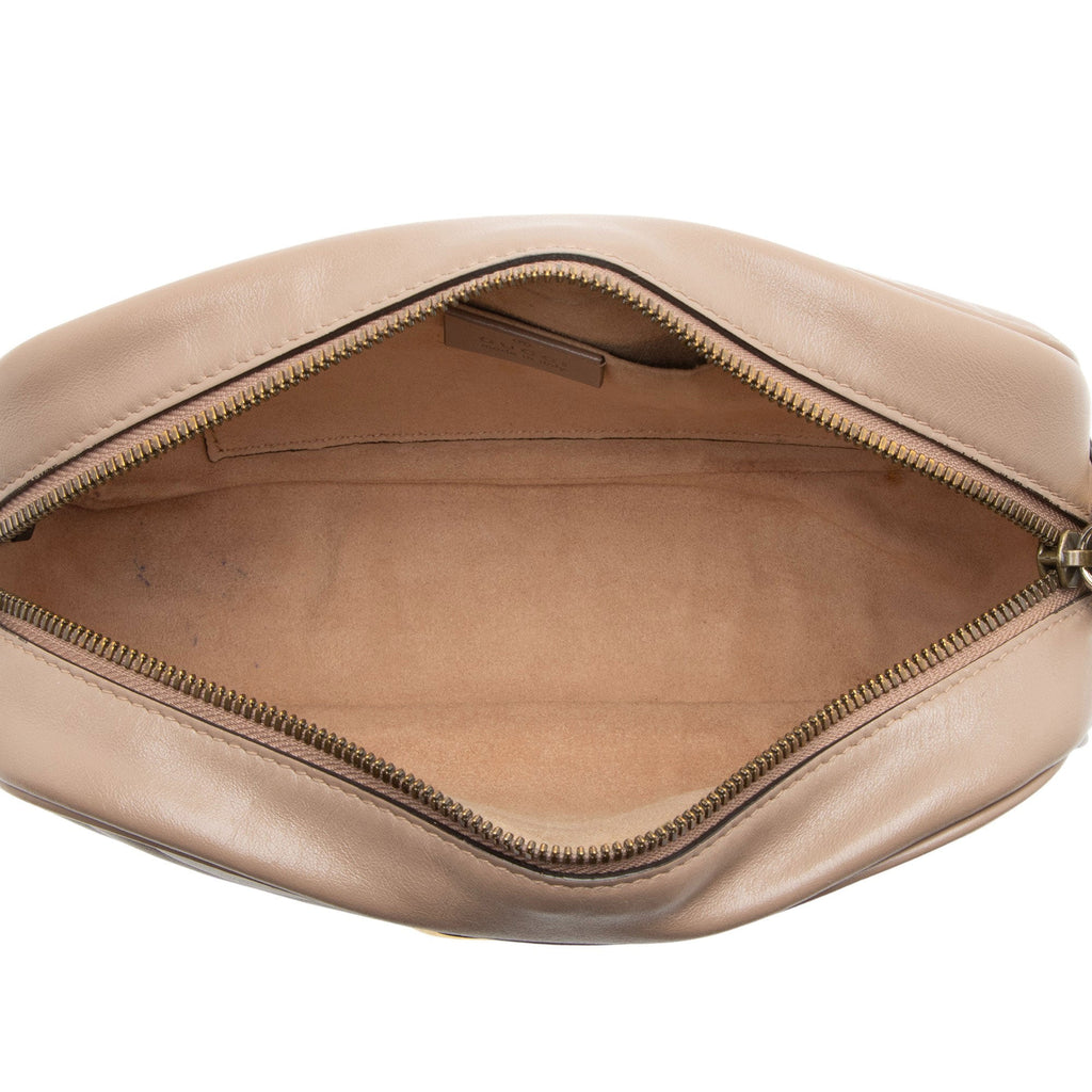 Gucci Matelasse Leather GG Marmont Small Camera Bag