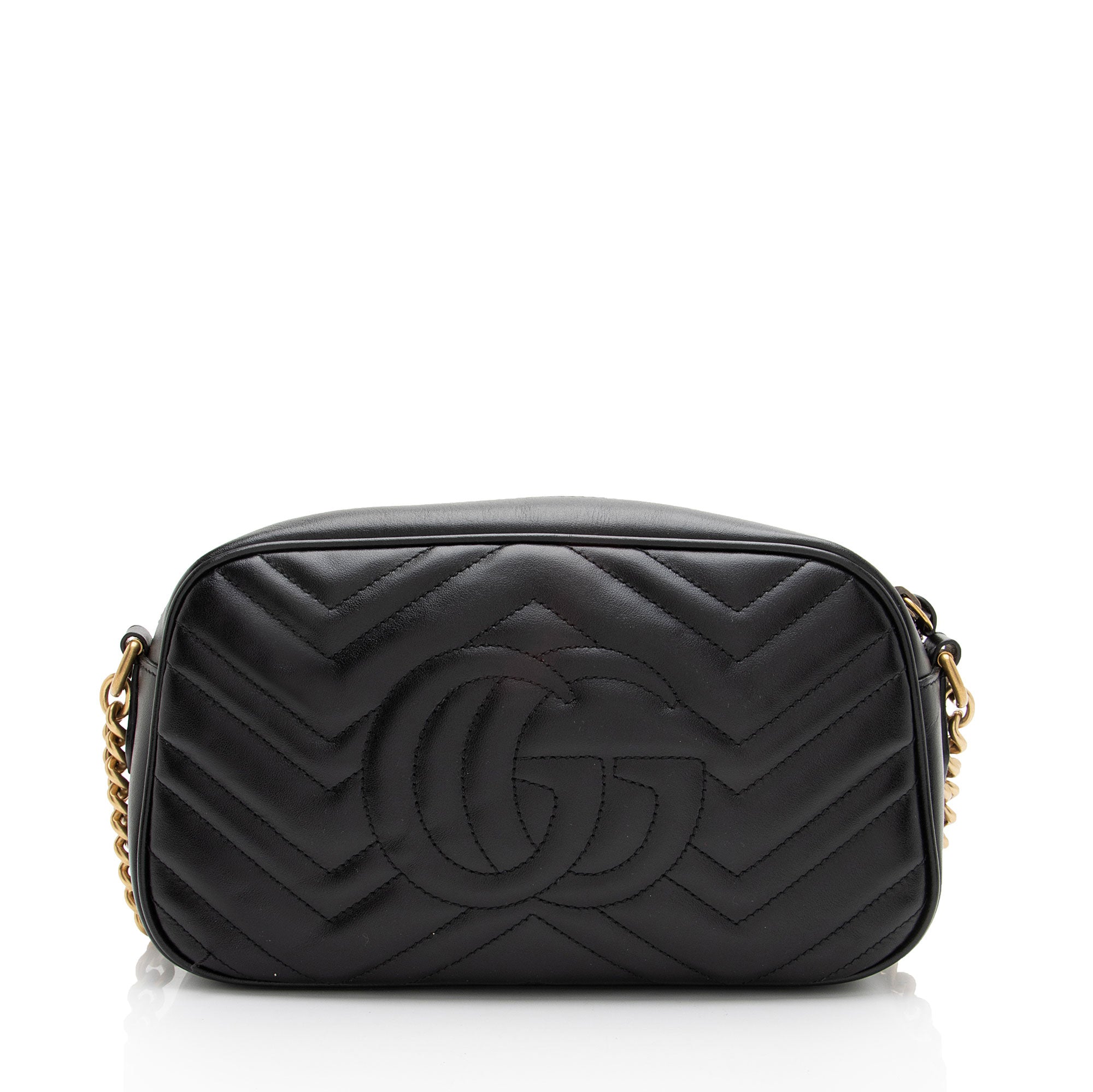 Gucci Matelasse Leather GG Marmont Small Camera Bag