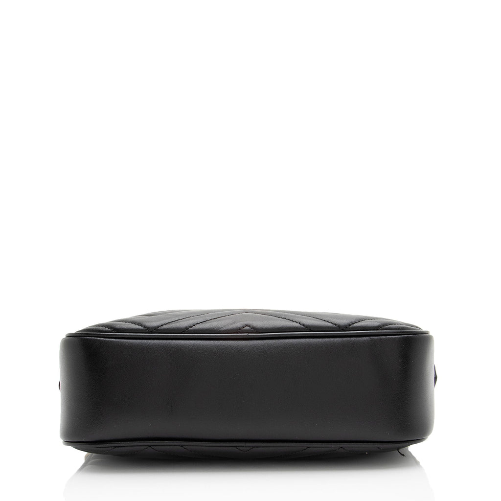 Gucci Matelasse Leather GG Marmont Small Camera Bag