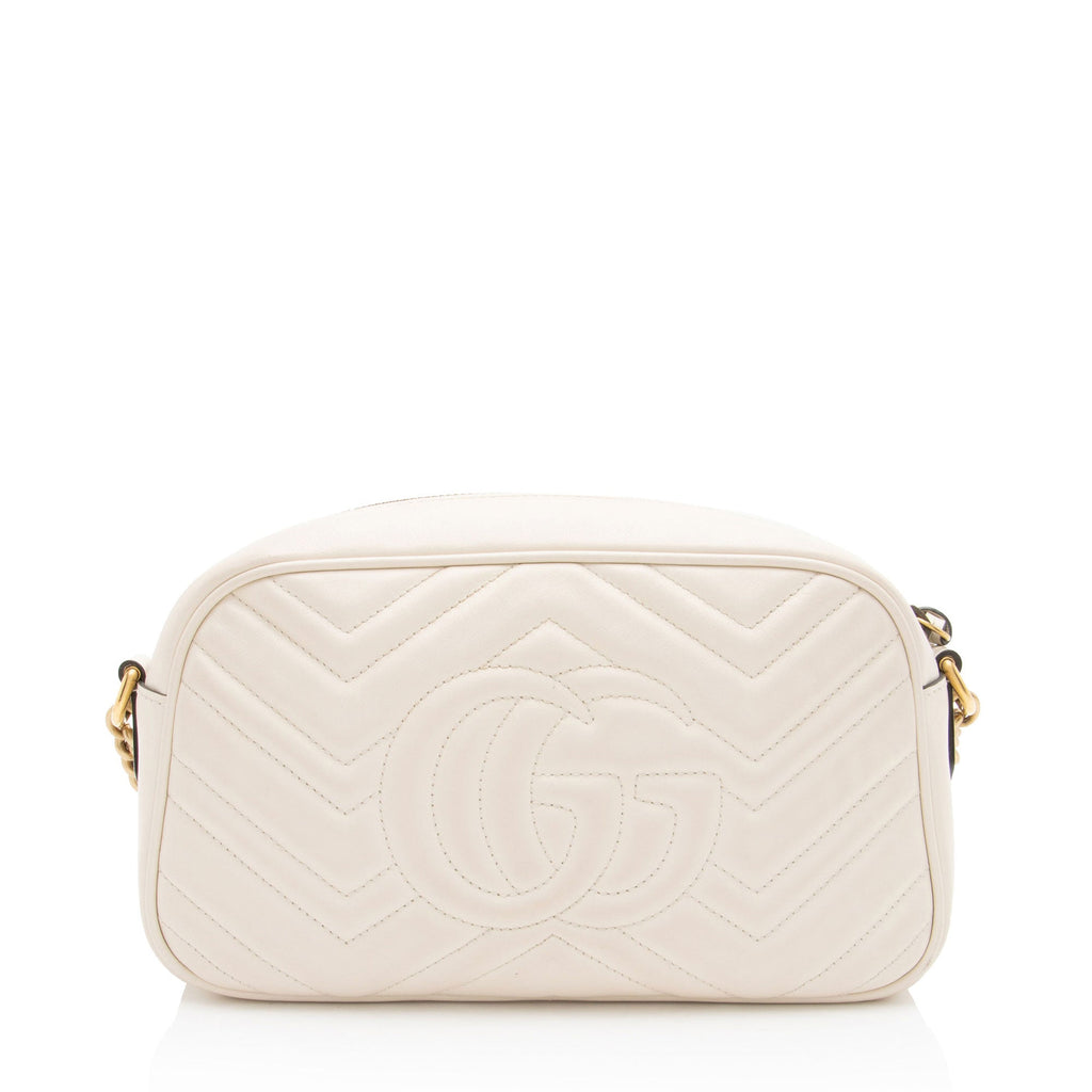 Gucci Matelasse Leather GG Marmont Small Camera Bag