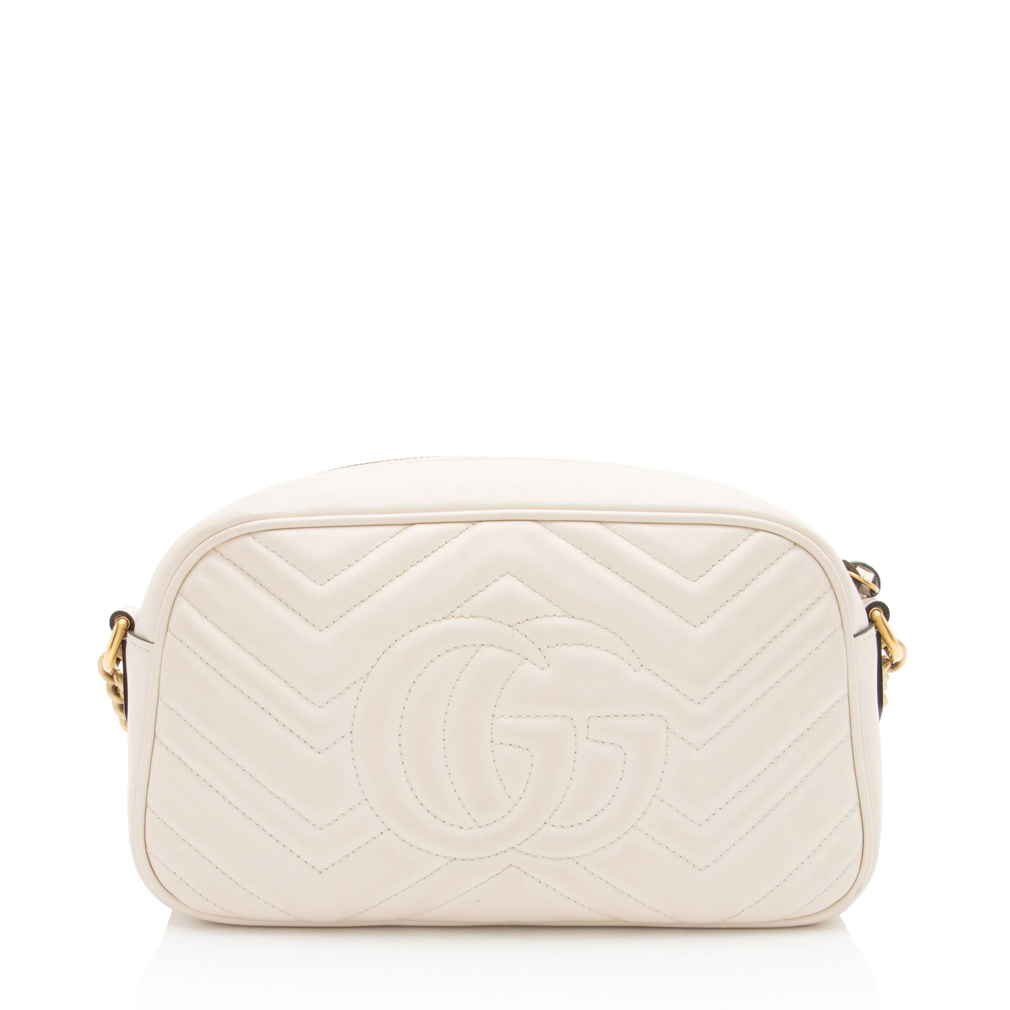 Gucci Matelasse Leather GG Marmont Small Camera Bag
