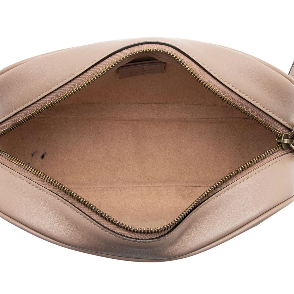 Gucci Matelasse Leather GG Marmont Small Camera Bag