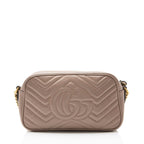 Gucci Matelasse Leather GG Marmont Small Camera Bag