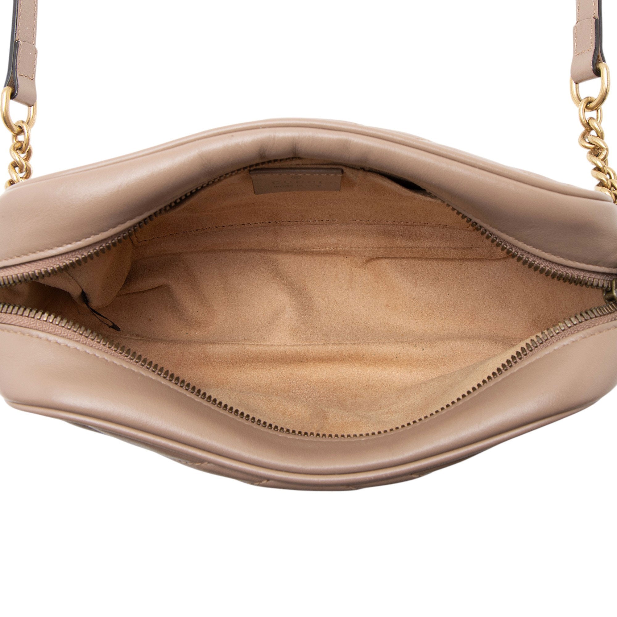 Gucci Matelasse Leather GG Marmont Small Camera Bag