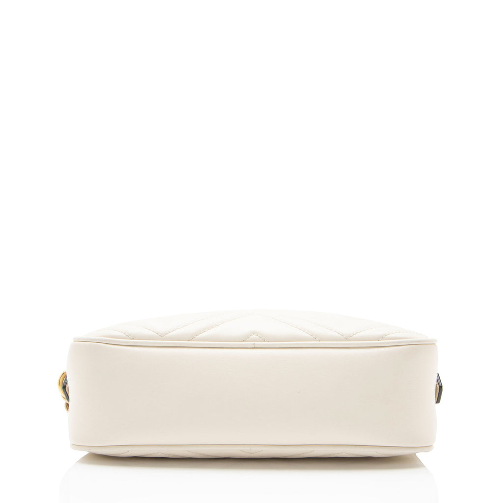 Gucci Matelasse Leather GG Marmont Small Camera Bag
