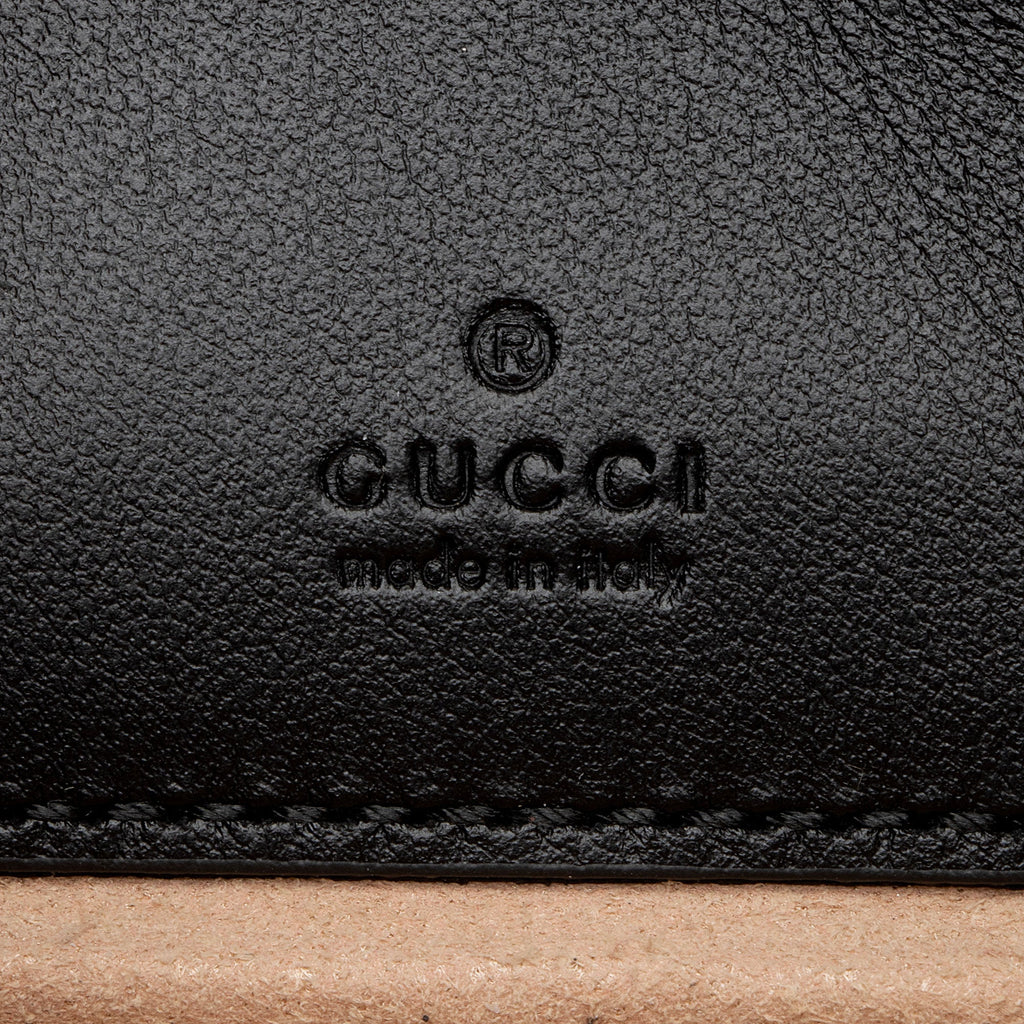 Gucci Matelasse Leather GG Marmont Small Crossbody (SHF-uIfq9U)