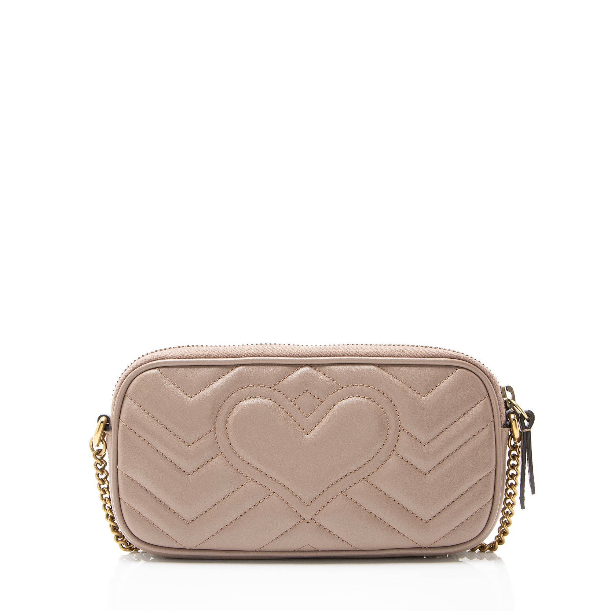 Gucci Matelasse Leather GG Marmont Small Crossbody