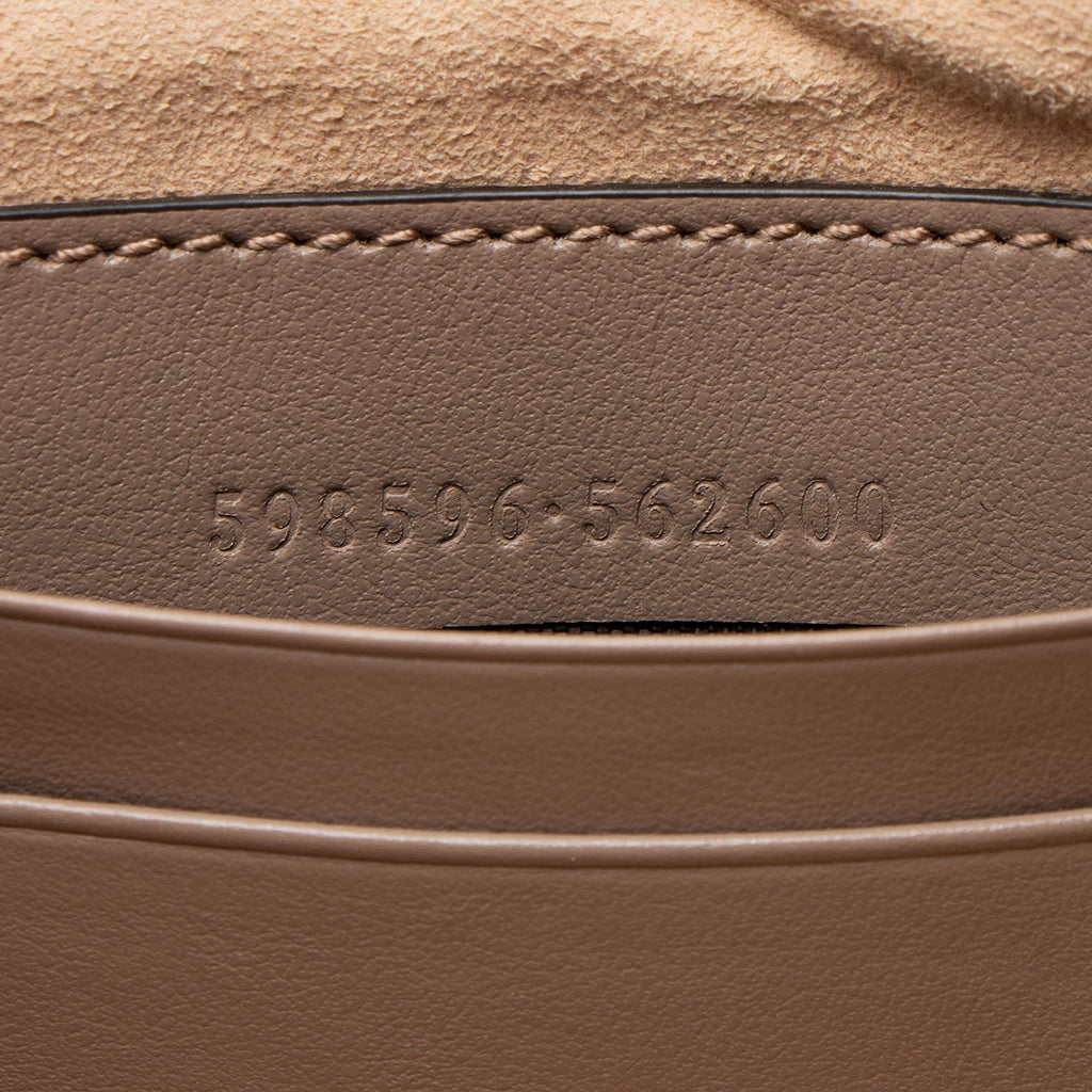 Gucci Matelasse Leather GG Marmont Small Crossbody