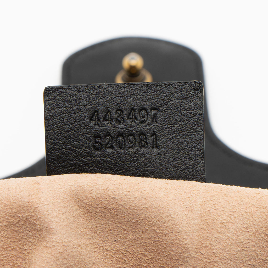 Gucci Matelasse Leather GG Marmont Small Flap Bag (SHF-PLODJy)