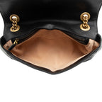Gucci Matelasse Leather GG Marmont Small Flap Bag (SHF-PLODJy)