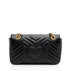 Gucci Matelasse Leather GG Marmont Medium Flap Bag