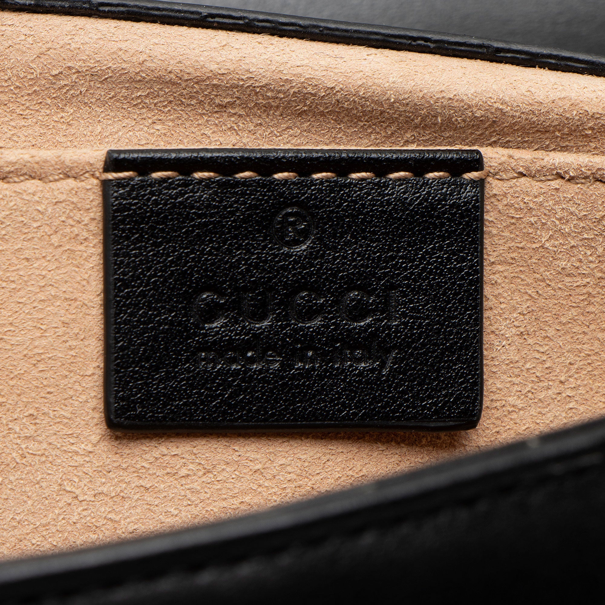 Gucci Matelasse Leather GG Marmont Small Flap Bag