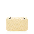 Gucci Matelasse Leather GG Marmont Small Flap Bag