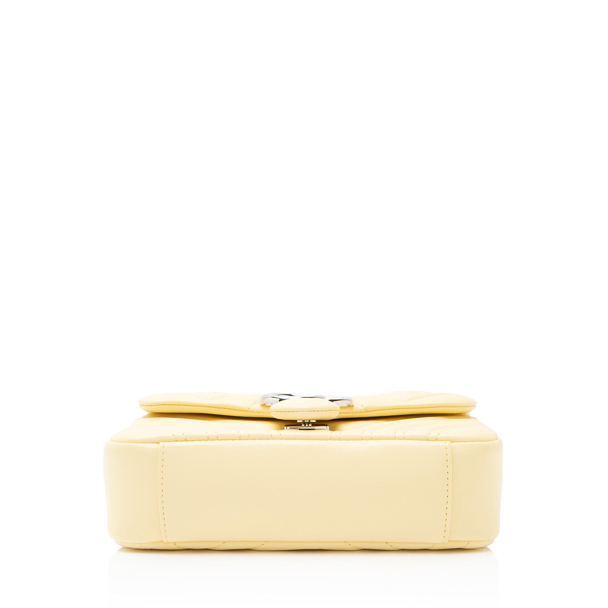Gucci Matelasse Leather GG Marmont Small Flap Bag