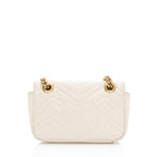 Gucci Matelasse Leather GG Marmont Small Flap Bag
